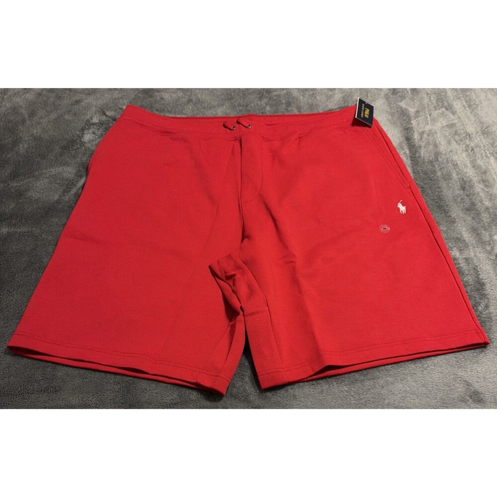 5XLT POLO RALPH LAUREN Men's Athletic red Shorts (not As Bright In Person)